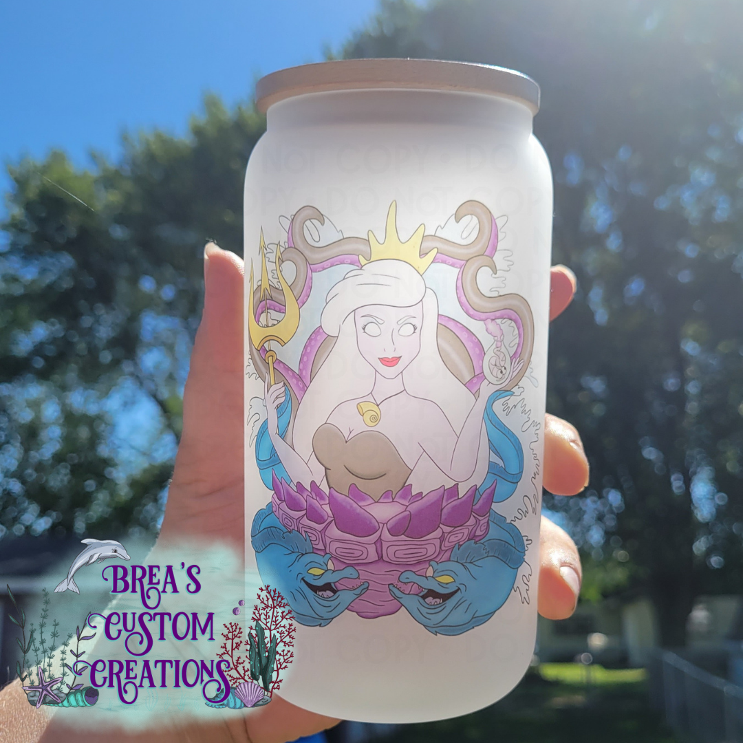 Sea Witch  - 16oz Glass Can Frosted